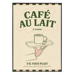 Affiche A3 Café au Lait