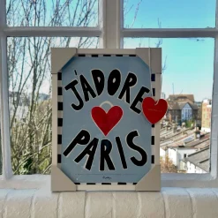 Affiche A3 J'adore Paris