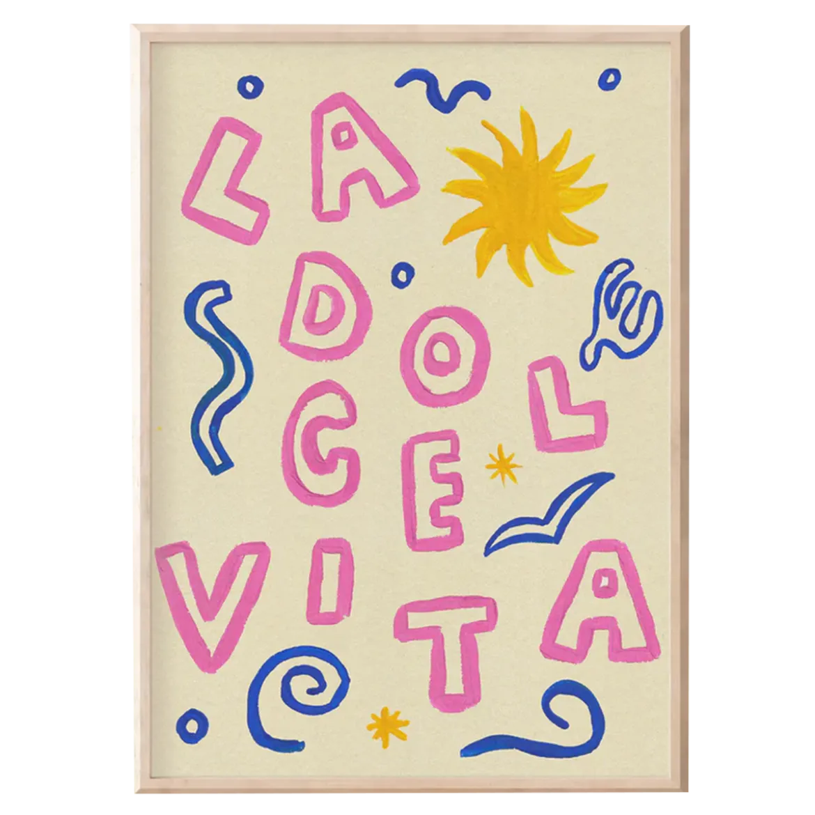 Affiche A3 La Dolce Vita