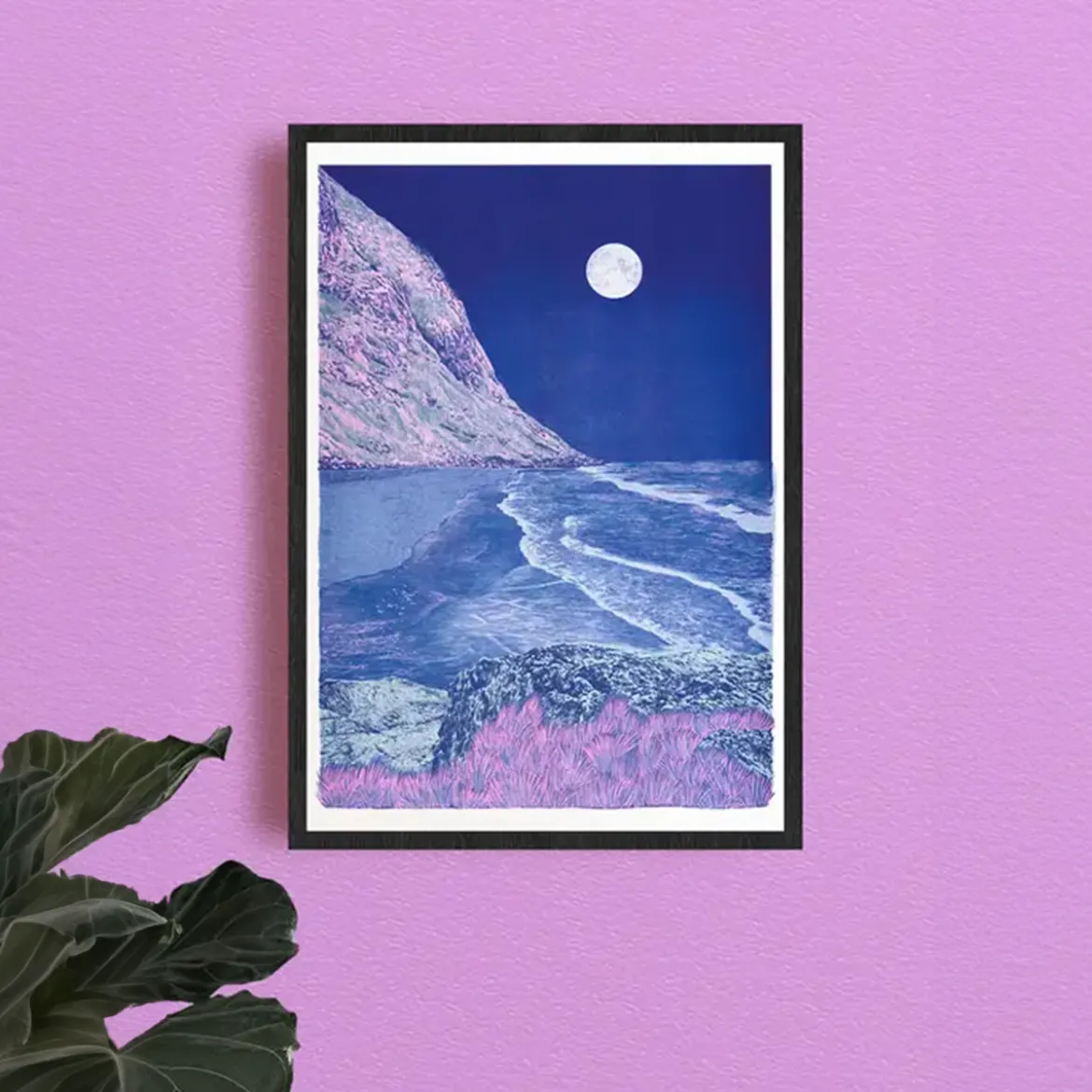 Affiche A3 Manon Diemer - Blue Euphoria