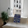 Affiche A3 Real Friends Bring Wine