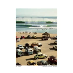 Affiche AWOL 001 - Surf Contest - The Visions
