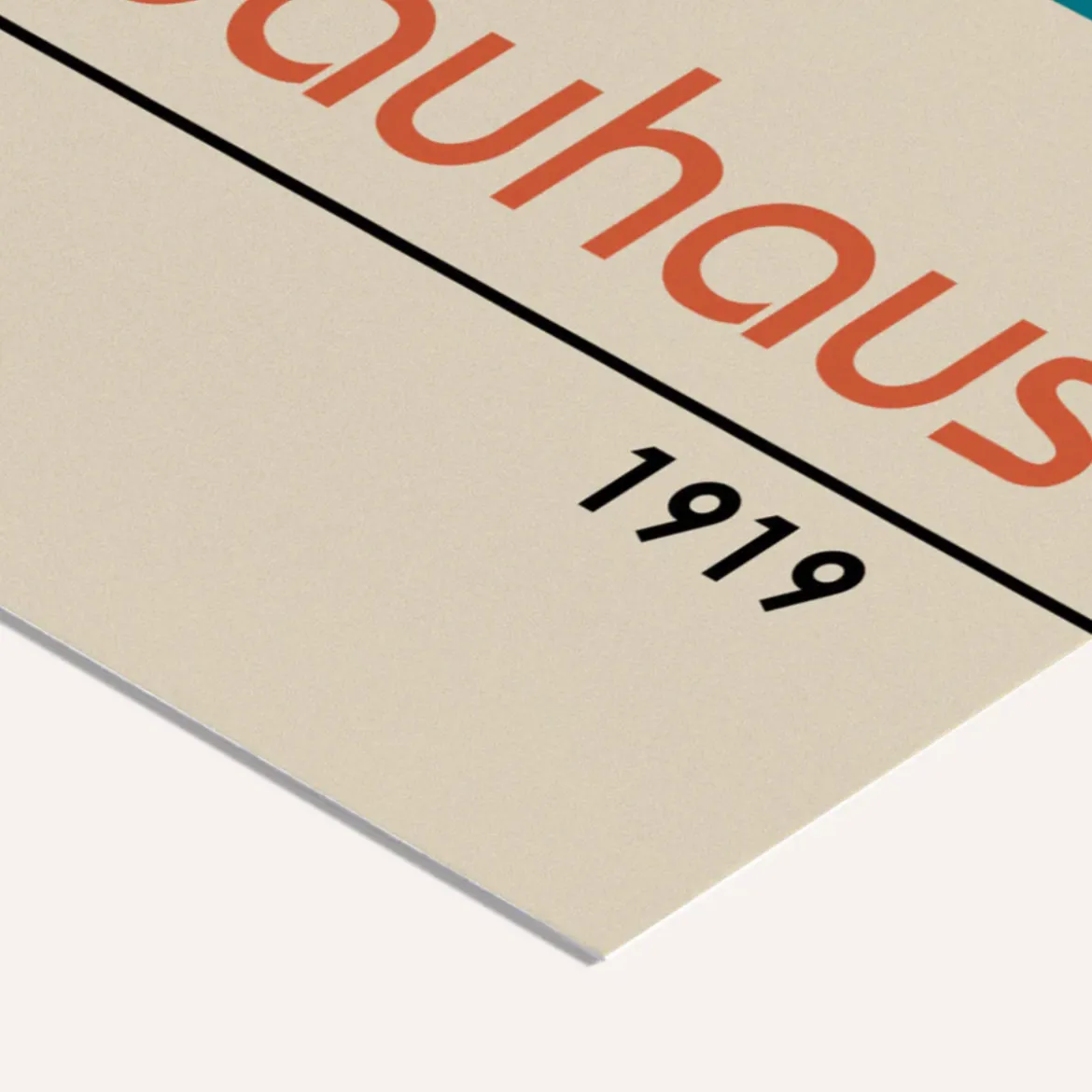 Affiche Bauhaus - Transform Ausstellung 1923