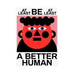 Affiche Better Human - 50x70 cm