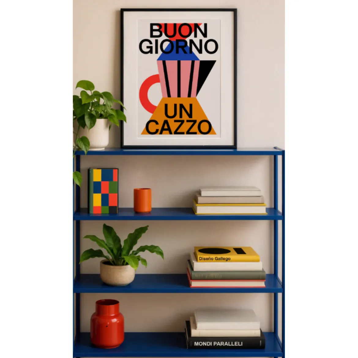 Affiche Buongiorno Un Cazzo - 50x70 cm