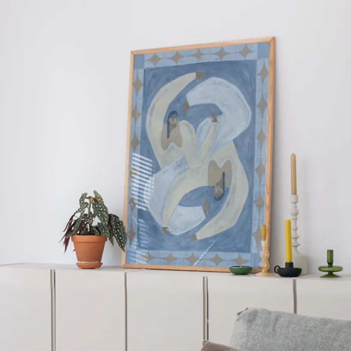 Affiche Camille Jouarre - Onde Bleue