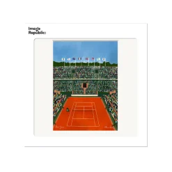 Affiche Clara Panetier N°11 - Roland Garros - 22 x 22 cm