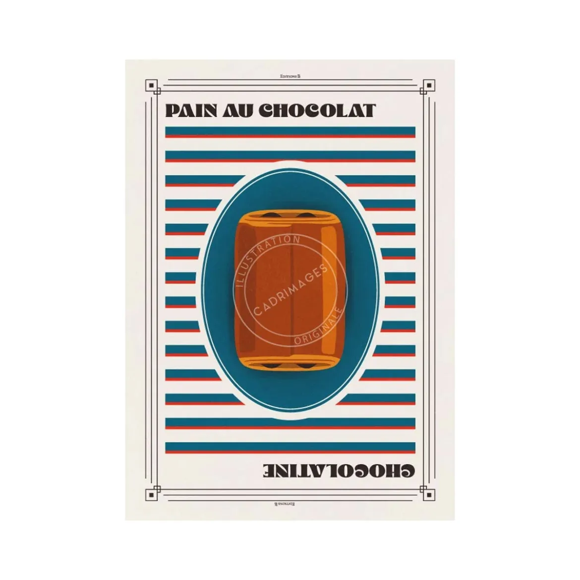 Affiche culture - La Chocolatine