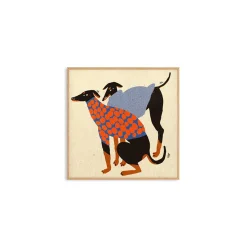Affiche Enik? Eged - Autumn Doggos - 50 x 50 cm