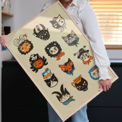 Affiche Enikő Eged - Cat Horoscope