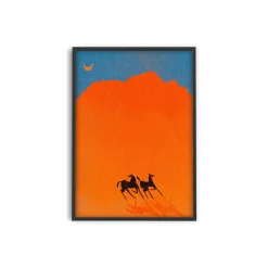 Affiche Enik? Eged - Horses of Wadi Rum