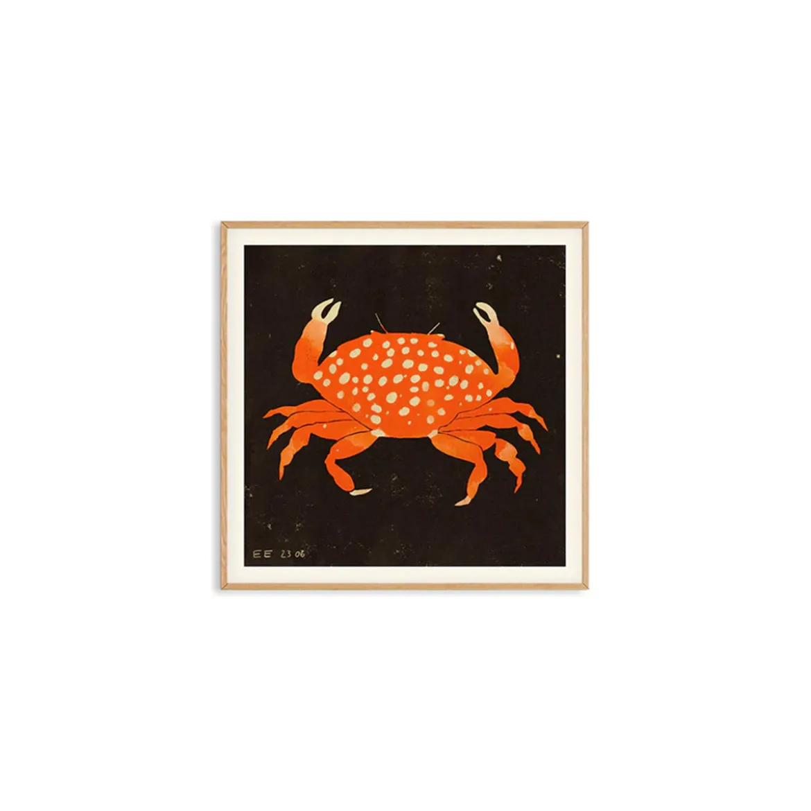 Affiche Enik? Eged - Spotted Crab - 50 x 50 cm