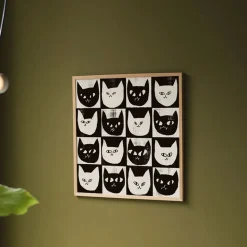 Affiche Eniko Eged Black Cat White