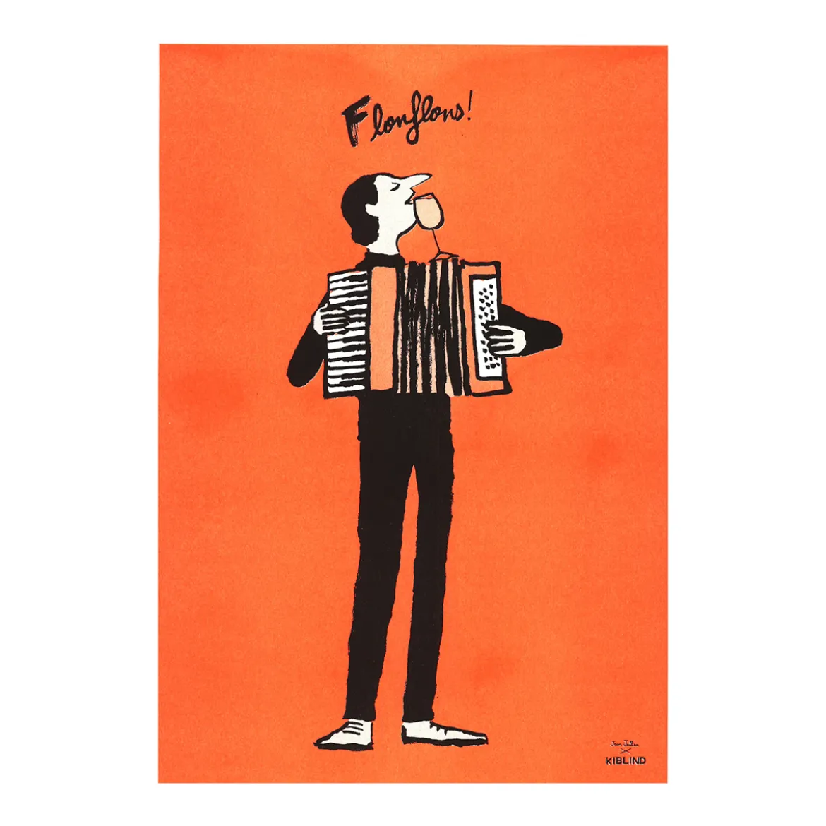 Affiche Flonflons - Jean Jullien