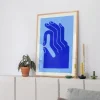Affiche Frederic Matti - It will be ok Blue