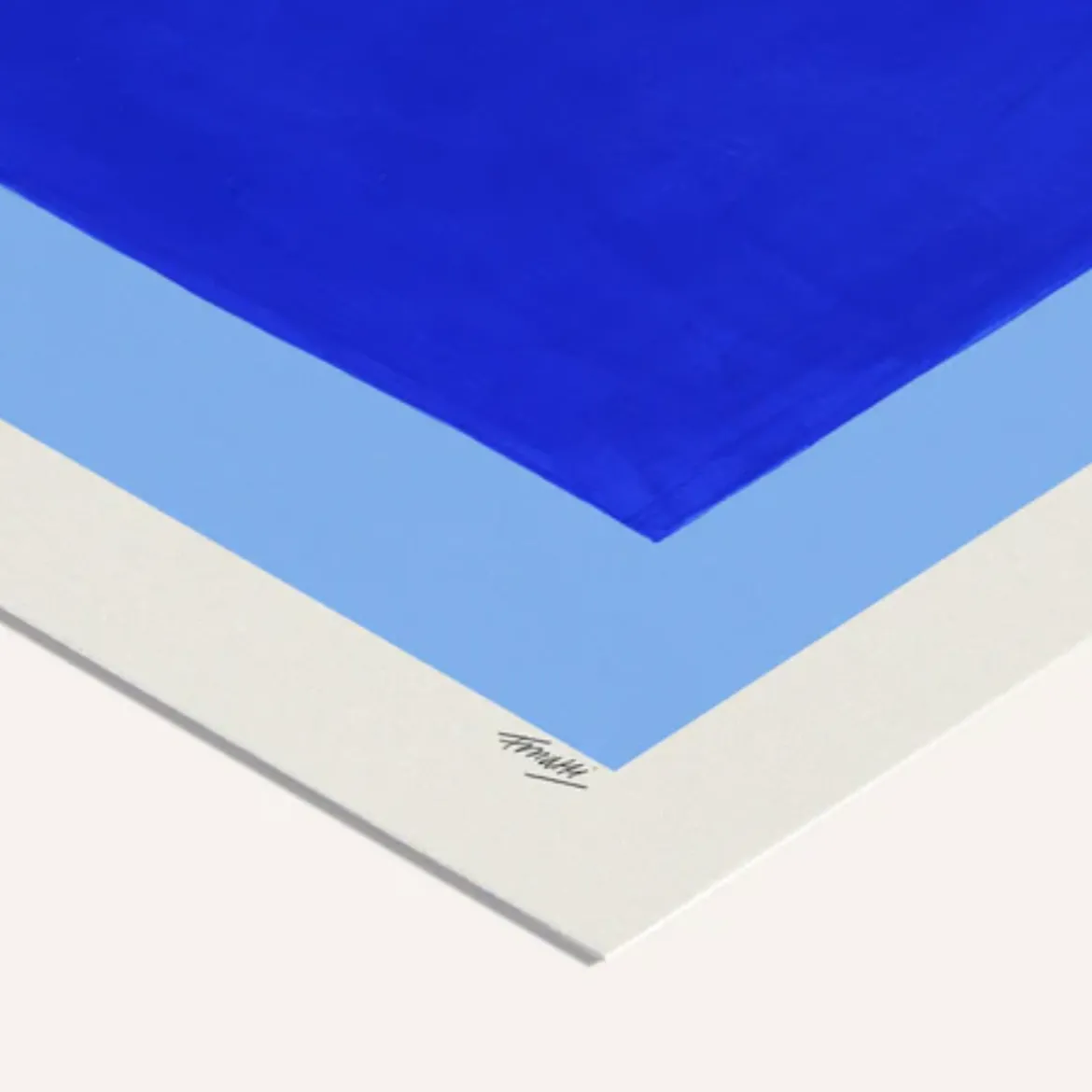 Affiche Frederic Matti - It will be ok Blue