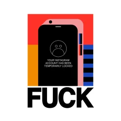 Affiche Fuck 003 - 50x70 cm