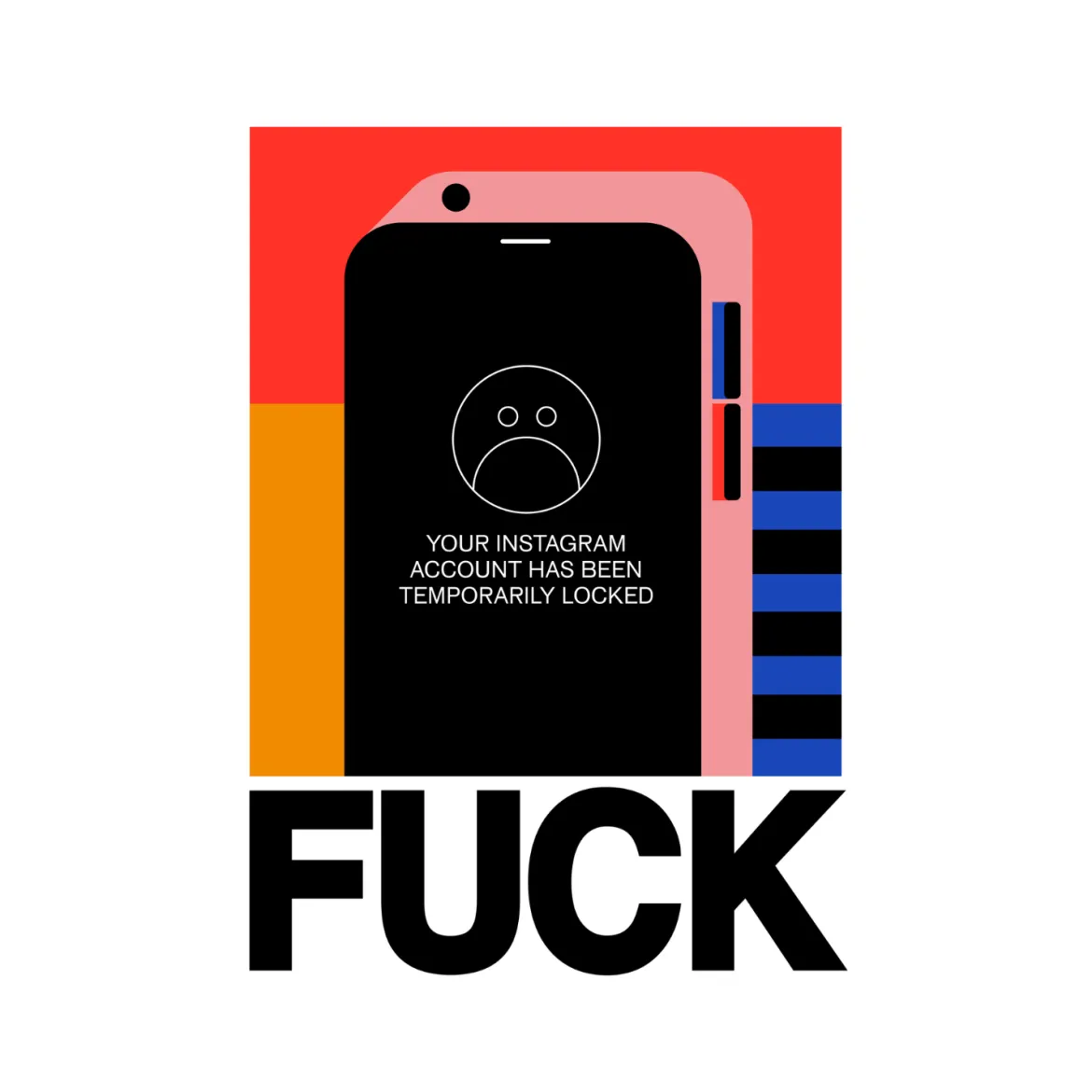 Affiche Fuck 003 - 50x70 cm