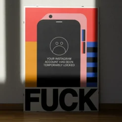 Affiche Fuck 003 - 50x70 cm