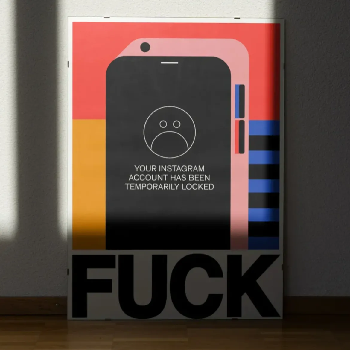 Affiche Fuck 003 - 50x70 cm