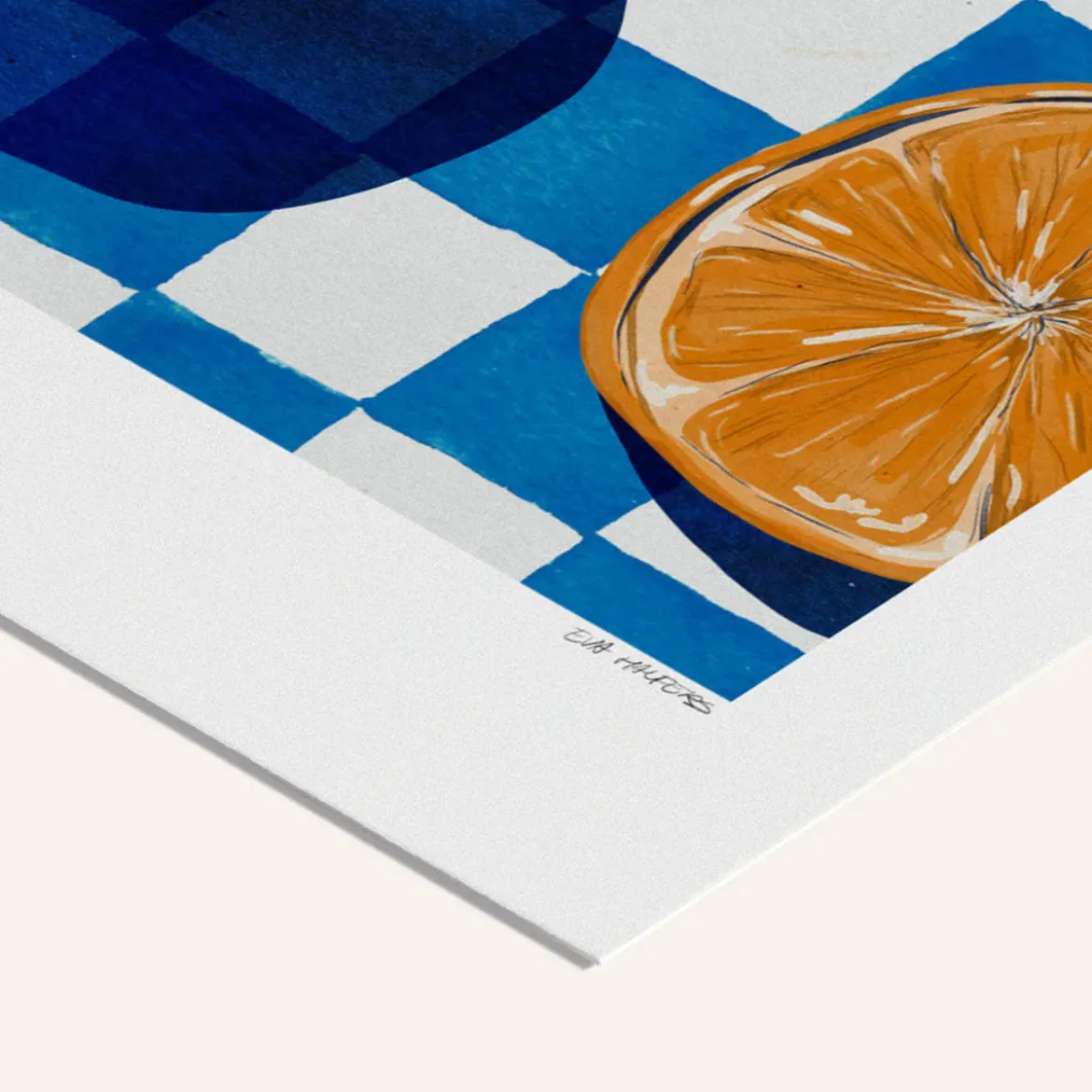 Affiche Halfers Snacks From The Orange Tree