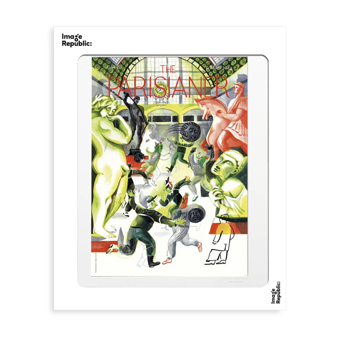 Affiche Handball - The Parisianer N°98 - Voronina