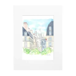 Affiche 94 Histoire de Coeur - Claire Morel Fatio - 22 x 22 cm