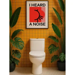Affiche I Heard a Noise - 50x70 cm