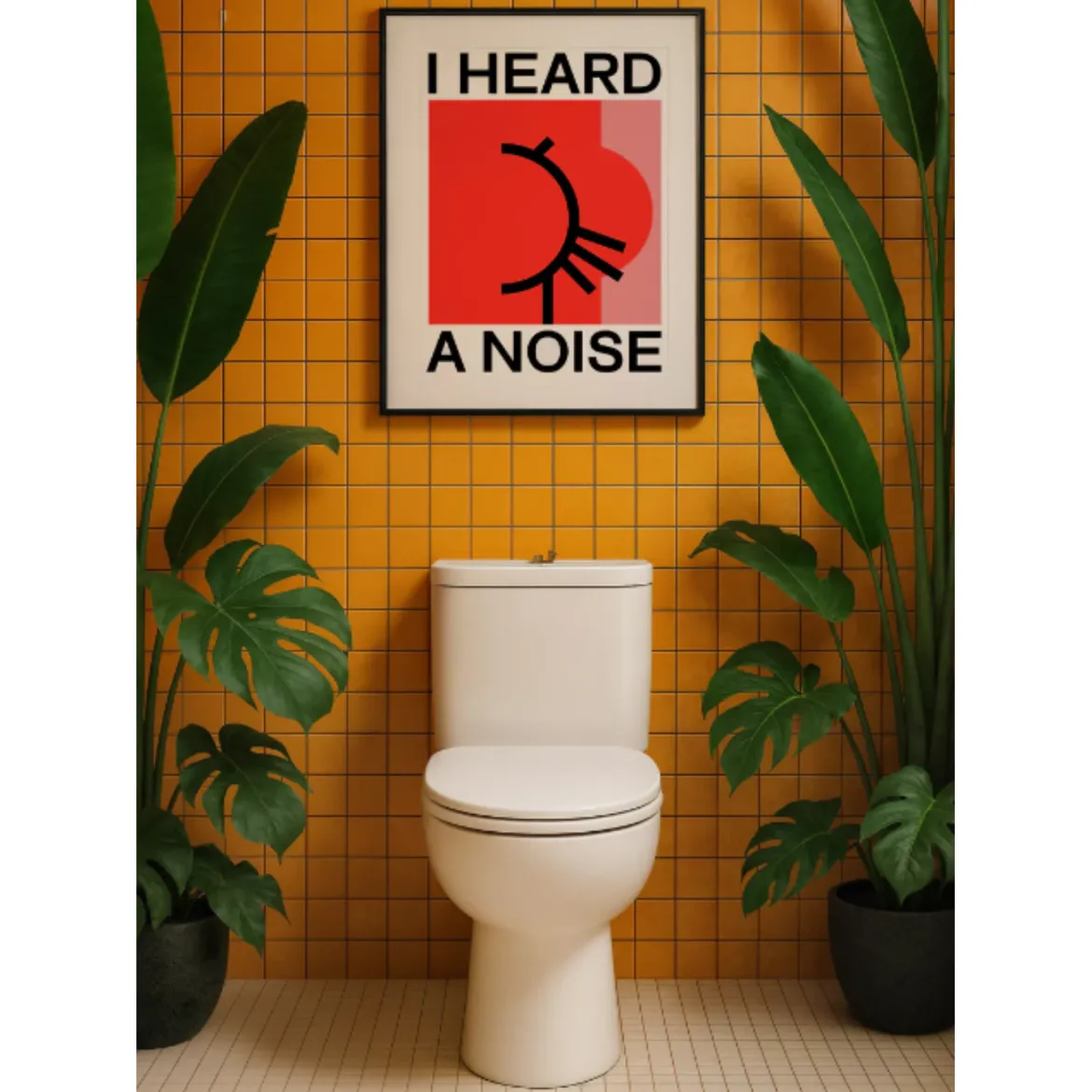 Affiche I Heard a Noise - 50x70 cm