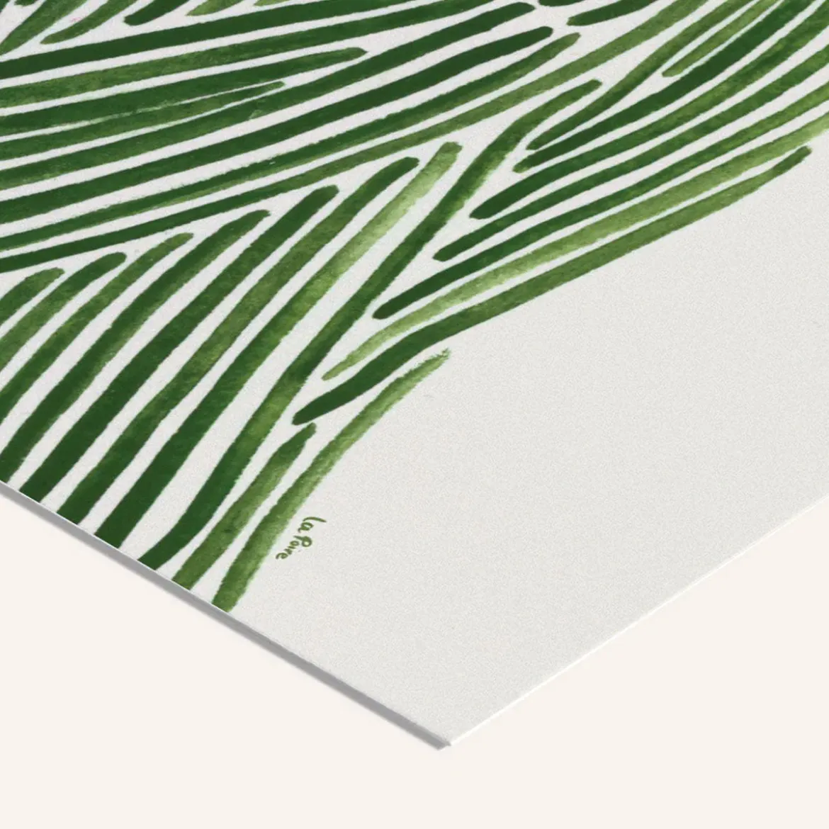 Affiche La Poire Green Coat