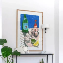 Affiche Laura Page - Oyster Lunch