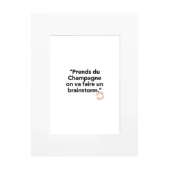 Affiche Loic Prigent 70 Brainstorm - 30 x 40 cm