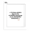 Affiche Loic Prigent J'Ai Deux Plaisirs - 30 x 40 cm