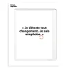 Affiche Loic Prigent Je Déteste Tout - 30 x 40 cm