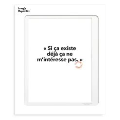 Affiche Loic Prigent Si Ca Existe Deja - 56 x 76 cm