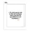 Affiche Loic Prigent Tu Crois Que - 30 x 40 cm
