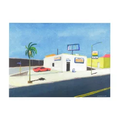 Affiche Lomita, California - Nao Tatsumi