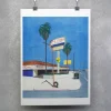 Affiche Los Angeles, California - Nao Tatsumi