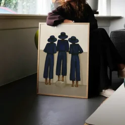 Affiche Maxime Rokus - Spying Blue