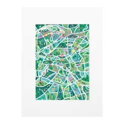 Affiche N71 Corbineau - The Parisianer - 22 x 22 cm
