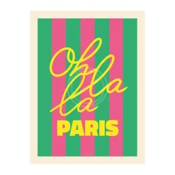 Affiche rayée - Ohlala