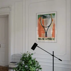 Affiche Roland-Garros 1987 - Gérard Titus-Carmel - 30 x 40 cm