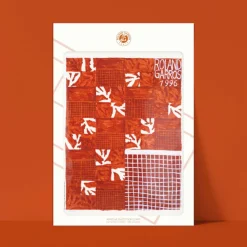 Affiche Roland-Garros 1996 - Jean-Michel Meurice - 30 x 40 cm
