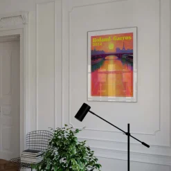 Affiche Roland-Garros 2024 - Paul Rousteau - 30 x 40 cm
