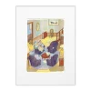 Affiche Sempé Lisons Ensemble - 30 x 40 cm