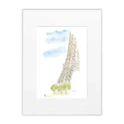 Affiche Sempé Tour Eiffel - 30 x 40 cm
