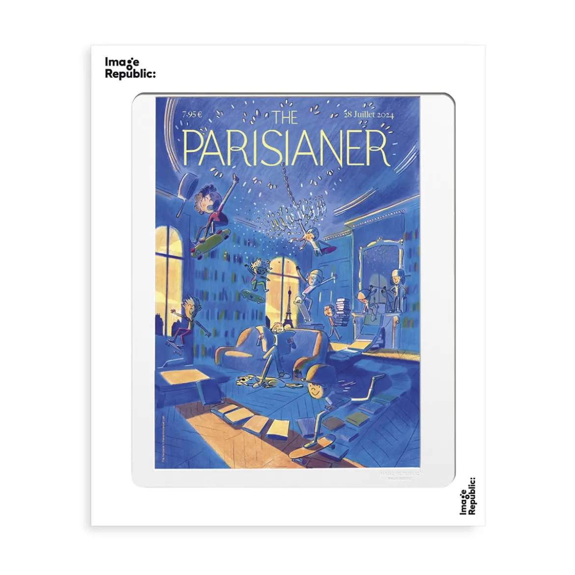 Affiche Skateboard - The Parisianer N°89 - Lyet