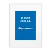 Affiche Soledad Je veux être là - 30 x 40 cm
