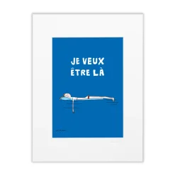 Affiche Soledad Je veux être là - 30 x 40 cm