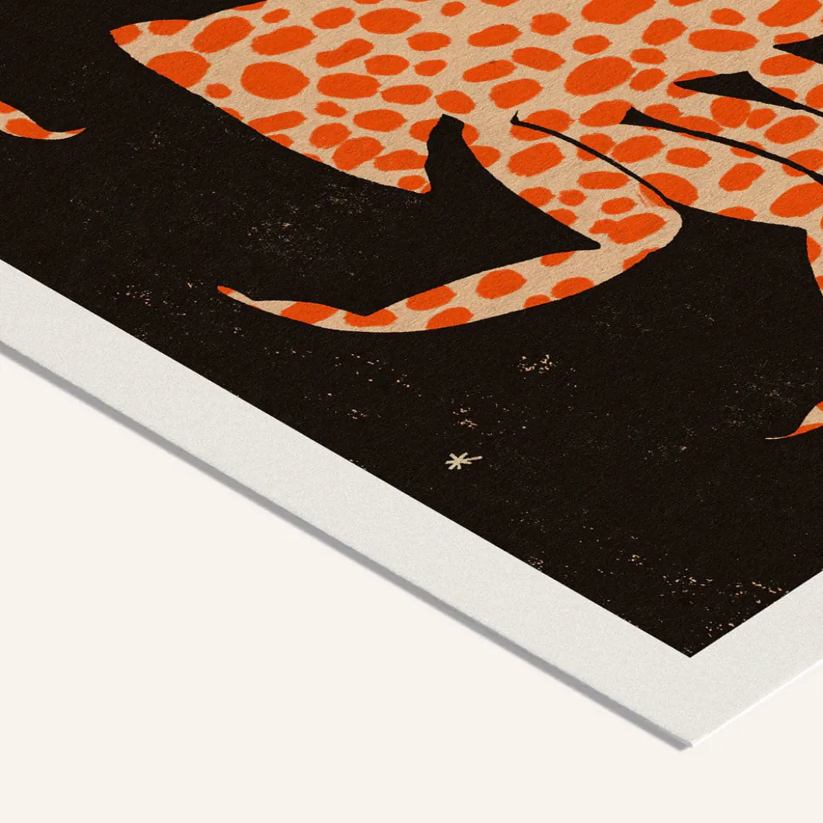 Affiche Spotted Calico Crab - 50 x 50 cm